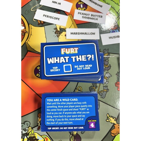 FURT the Volcano has Spoken A Party Game by Wiggity Bang! Complete - Picture 8 of 15